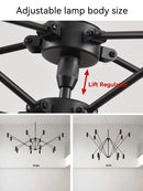 Axyaa Spider Chandelier: Modern Minimalist Nordic Pendant Lights for Home Decor
