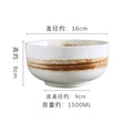 Axyaa Ceramic Noodle Bowl with Lid