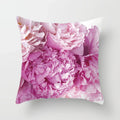 Axyaa Floral Pattern Decorative Sofa Cushion Cover Pink