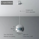 Axyaa Modern Plating Pendant Lights Chandeliers for Dining Room Kitchen Bedroom