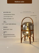 Axyaa Wooden Floor Lamp Art for Living Room Study Bedroom Decor