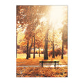 Autumn Forest Squirrel Landscape Canvas Wall Art Print Home Decor by Axyaa