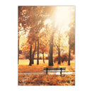 Autumn Forest Squirrel Landscape Canvas Wall Art Print Home Decor by Axyaa