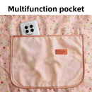 Axyaa Floral Kitchen Apron with Pocket - Sleeveless & Breathable