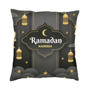 Eid Mubarak Ramadan Pillow Cases for Islamic Home Decor by Axyaa