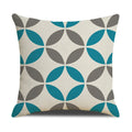 Axyaa Geometric Stripe Cushion Cover - Home & Car Pillow Decor
