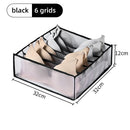 Axyaa Wardrobe Organizer Box Set for Clothes, Bras, Underwear, Socks - Breathable Mesh Bags