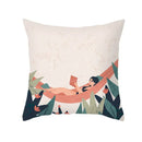 Axyaa Geometric Abstract Print Cushion Cover Tropical Botanical Pillowcase