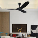 Axyaa 88-Inch DC Motor Ceiling Fan with Remote Control and Wood Blades