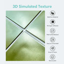 Axyaa 3D Tile Sticker Self-adhesive Wall Panel for Kitchen Bathroom - Green Tile Backsplash