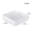 Axyaa Wardrobe Organizer for Underwear, Socks, Pants, Bras, Clothes - Drawer Storage Box