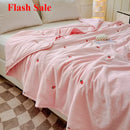 Axyaa Embroidered Cotton Quilt: Lightweight & Washable for Summer