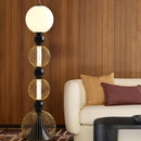 Axyaa LED Floor Lamp | Remote Control | 3-Color Brightness | Modern Design