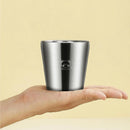 Axyaa Kids Stainless Steel Water Cup Double-Wall Anti-Scalding Milk Mug