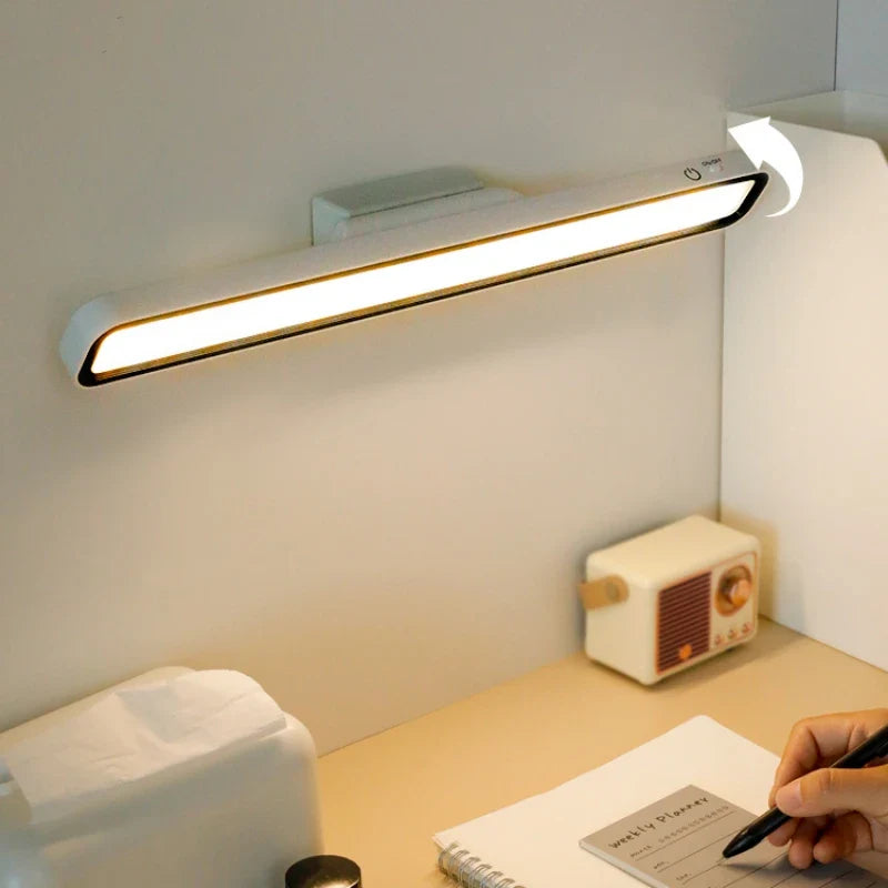 Axya LED Desk Lamp with Magnetic Hang, USB Rechargeable, Stepless Dimming