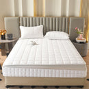 Axyaa Quilted Mattress Protector Cover with Zipper Closure - Luxury Soft Bed Sheet