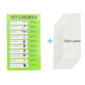Axyaa Kids Daily Chores Chart for Responsibility & Self-discipline