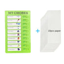 Axyaa Kids Daily Chores Chart for Responsibility & Self-discipline