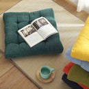 Axyaa Corduroy Tufted Large Floor Cushion Seating for Adults & Kids
