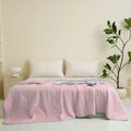 Axyaa Solid Color Cool Silk Summer Quilt - Single Piece