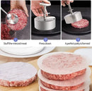 Axyaa Stainless Steel Burger Patty Maker Grill Tool Meat Press Mold