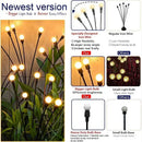 Axyaa Solar Swaying Light: Outdoor Garden Decorative Lights for Yard and Patio