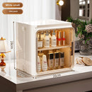 Axyaa Cosmetic Storage Box Desk Organizer for Makeup, Perfume, and Skincare