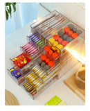 Axyaa Acrylic Coffee & Tea Storage Organizer Box - Dustproof Capsule Drawer Container