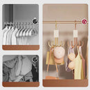 Axyaa Rotating Multi-Claw Belt Rack & Closet Organizer