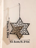 Wooden Ramadan Hanging Ornaments Set Eid Mubarak Lantern Decor Axyaa.