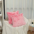 Axyaa Super Soft Faux Fur Throw Pillow Cover for Sofa Bed, 45x45 CM