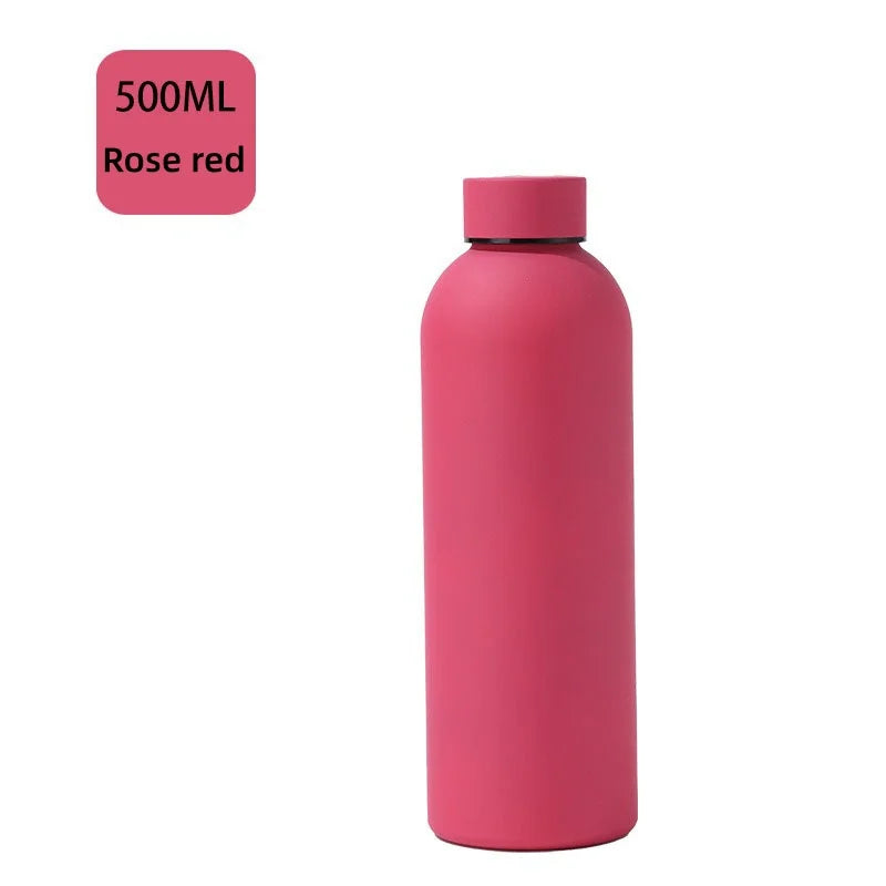 Axyaa 500ml Stainless Steel Vacuum Insulated Thermos Cup - Hot & Cold Sports Travel Mug