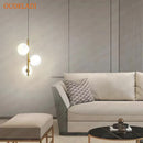 Nordic Glass Ball LED Pendant Lights - Axya Brand Modern Decor Fixture