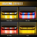Axyaa 42 LED Car Roof Strobe Lights with Controller - Emergency Safety Beacon