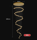 Axyaa Modern LED Pendant Chandeliers for Living and Dining Rooms