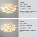 Axyaa Creative Leaves LED Ceiling Lamp for Modern Living Room Decor