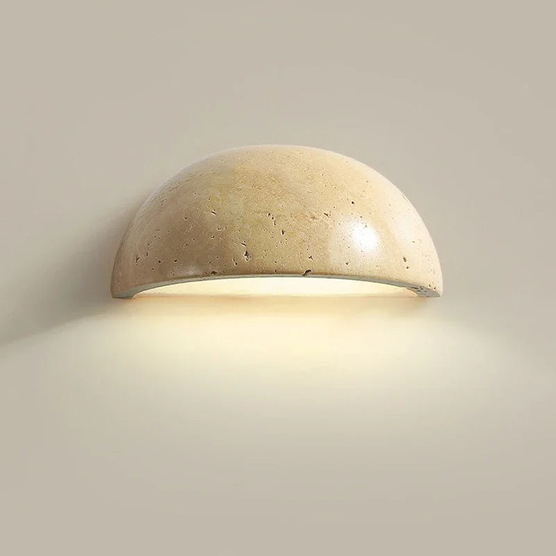 Axyaa Nordic Semi Circular Wall Sconce Lamp for Living Room & Bedside