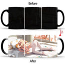 Axyaa Ceramic Color Changing Coffee Mug - Sexy Girl Design - Thermal Cup
