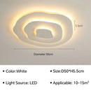Axyaa Minimalist LED Ceiling Chandelier Light for Living Room Bedroom Dining Room