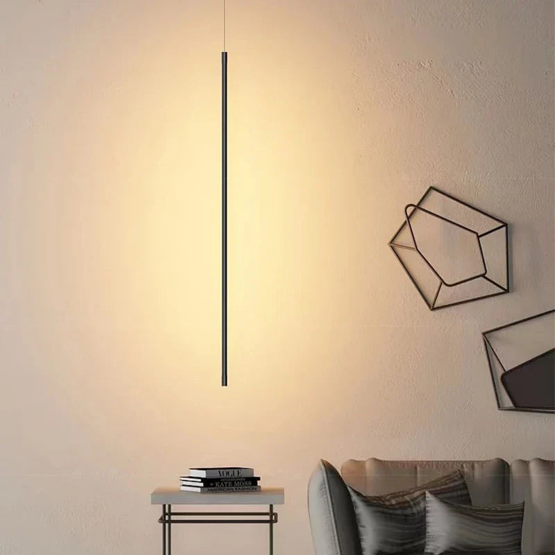 Axya LED Pendant Light for Restaurant/Coffee Bar, Minimalist Design for Living Room, Long Line Hang Lamp