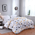 Axyaa Winter Microfiber Duvet Comforter - Thick & Washable - Small Queen King Size