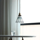 Axyaa Clear Glass LED Pendant Lamp: Modern Hanging Light for Bedroom, Dining, Living Room