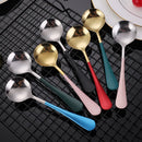 Axyaa Stainless Steel Coffee Spoons, Ice Cream Dessert Tea Scoop, Kitchen Tableware
