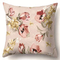 Axyaa Tree Flower Plant Landscape Print Pillow Cover 45X45CM