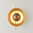 Axyaa Luxury Gold LED Vintage Indoor Wall Lamp