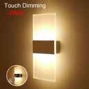 Axyaa LED Wall Light Motion Sensor Switch Bedroom Sconce Night Lamp
