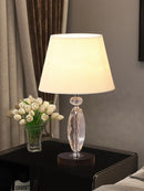Black Crystal Table Lamp - Axyaa Modern Bedroom Bedside Living Room Indoor Lighting