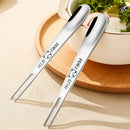 Axyaa Kids' Stainless Steel Mini Fruit Fork Set - Multifunctional Kitchen Tableware
