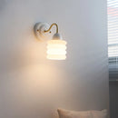 Axyaa Glass Ceramic LED Wall Lamp Modern Nordic Kitchen Stair Light