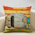 Axyaa Linen Pillow Case 45x45cm for Home Decor and Relaxation